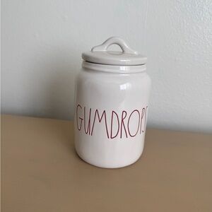 New Rae Dunn White Gumdrops Jar
